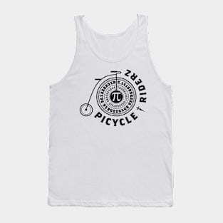 Great Picycle Riderz Algebra Cyclist Bike Geek Pie T Shirt Tank Top